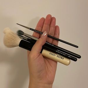 Gently used face and eye brush #Bobbi Brown # MAC # MORPHE